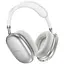 Беспроводные наушники Hoco W55 Pleasing, BT5.4, AUX, TF, headphones, 800mAh, 90h, Silver - миниатюра 1