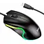 Мишка Hoco GM19 Enjoy Gaming luminous wi червоний mouse чорний - мініатюра 1