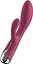 Вібратор-кролик Satisfyer Spinning Rabbit 1 20 см бордовий - мініатюра 5