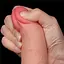 Фалоімітатор Sliding-Skin Dual Layer Dong 7.5'' 19.5 см тілесний - мініатюра 12