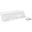 Комплект RAPOO 8210M Multi-mode Wireless Keyboard & Mouse Desktop Set white (13588) - мініатюра 2