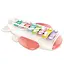 Игрушечный ксилофон 668-156-1 «Самолёт» - с ударными палочками, в подарочной коробке, розовый - миниатюра 1
