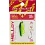 Блесна Select Welldy 1.8g 31mm #17 DarkSpace Chartreuse - миниатюра 2