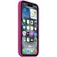 Чохол Silicone case (AAA) with Magsafe and Animation для Apple iPhone 16 Pro Max (6.9) Fuchsia - мініатюра 4