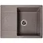 Гранітна кухонна мийка Romzha Jorum 65 Maro (801) з крилом - мініатюра 1