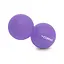 Массажный мяч двойной Cornix Cornix Lacrosse DuoBall 6.3 x 12.6 см XR-0114 Purple - миниатюра 3