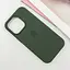 Чохол Silicone Case Full Protective (AA) для Apple iPhone 16 Pro (6.3) Зелений / Cyprus Green - мініатюра 2