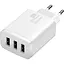 Зарядний пристрій Baseus Compact Charger 3U 17W EU white (CCXJ020102) - мініатюра 3