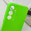 Чохол Lakshmi Silicone Cover Full Camera A для Samsung Galaxy A14 4G/5G Салатовий/Neon Green - мініатюра 5