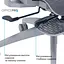 Офісне крісло OfficePro Skyline OC750-G-DG-DG (OC750-G-DG-DG) - мініатюра 8