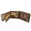Мужской кожаный кошелек с мотоциклом коричневый Always Wild N992C-VIN-M - миниатюра 6