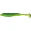 Силикон Keitech Easy Shiner 4.5" #424 Lime Chartreuse (6 шт/уп) - миниатюра 1