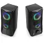 Колонки 2.0 Real-El S-107 Black, 2 x 3 Вт, USB, mini - jack 3.5 мм, RGB - подсветка (EL121100017) - миниатюра 5