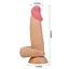 Фалоімітатор Baile Sliding Skin Bendable 7.6'' 19.4 см тілесний - мініатюра 9