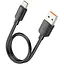 Кабель Hoco X96 Hyper 100W charging data cable Type-CL-0.25 м Чорний - мініатюра 1