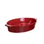 Форма для запікання овальна 36×22.5×7 (см) форма для духовки 2 літри Червоний Yiwu S1289 - мініатюра 2