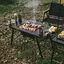 Стіл для барбекю Naturehike CNK2350CF018 сталевий Чорний - мініатюра 6