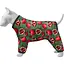 Ветровка для собак Collar Waudog Clothes, рисунок "Гранаты", L50, В 70-74 см, С 47-50 см - миниатюра 1