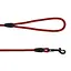 Поводок для собак Barksi Active 183х0.9 см из альпинистского шнура черно-красный - миниатюра 3