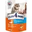 Вологий корм для котів Club 4 Paws з лососем в желе 100 г - мініатюра 1