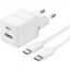 Мережевий зарядний пристрій Baseus Palm C+U 30W EU with USB-C to USB-C cable white (P1011160A213-01) - мініатюра 1