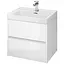 Тумба під умивальник Cersanit Crea 60 Білий - мініатюра 1
