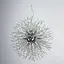 Пушистый подвесной светильник в виде одуванчика в корпусе хром Ст. AS 155 P CH | Line F - миниатюра 4