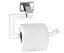 Тримач туалетного паперу Rea Erlo 4 хром REA-80009 Хром - мініатюра 2