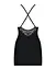 Сатиновий комплект для сну з мереживом Obsessive 828-CHE-1 chemise & thong чорний сорочка стор L/XL - мініатюра 6
