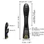 Вибратор-кролик с подогревом Dorcel Flexi Rabbit Black гибкий ствол - миниатюра 6