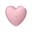 Вакуумний стимулятор клітора з вібрацією Satisfyer Cutie Heart рожевий - мініатюра 6