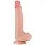 Фаллоимитатор Sliding-Skin Dual Layer Dong 8.5'' 22 см телесный - миниатюра 1