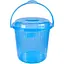 Відро Stars Plast блакитний 16 л (94338/блак) - мініатюра 1