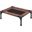 k&h Pet Cot & Cover лежак для собак Шоколадний S | 43.18x55.88x17.78 см - мініатюра 1