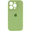 Чохол Epik Silicone Case Full Camera Protective AA для Apple iPhone 15 Pro Max 6.7 М'ятний/Mint - мініатюра 1