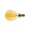 Лампа Brille светодиодная LED 6W Е14 COG WW G45 Amber 220 В - миниатюра 2