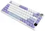 Клавиатура игровая механическая беспроводная Ajazz AK-820WP PRO White-Purple RGB Gift Switch Hot-Swap 2.4G/Bluetooth/USB - миниатюра 4