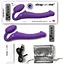Безремінний страпон з вібрацією Strap-On-Me Vibrating Violet M - мініатюра 7