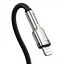 Кабель Baseus Cafule Metal Type-C to Lightning PD 20W (2m) black (CATLJK-B01) - мініатюра 6