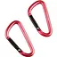 Брелок-карабін Munkees 3206 D 6х60 мм пара Red (1012-3206-RD) - мініатюра 1