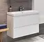 Тумба для ванної кімнати Cersanit Cet В06 з умивальником Cersanit Moduo Slim 80 см Білий UN509-044 30412 - мініатюра 6