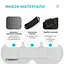 Маска для сну 3D EasyFit Dream з ефектом пам’яті (сіра) - мініатюра 5