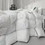 Ковдра MirSon Imperial Style пухова зимова 110х140 см біла із зеленим кантом - мініатюра 6