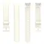Силиконовый ремешок Tamister для Xiaomi Mi Smart Band 7 Pro Cremy white - миниатюра 2