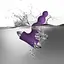 Анальный вибратор Rocks Off Petite Sensations Bubbles Purple - миниатюра 2