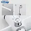 F2241 Змішувач для ванни довгий гусак білий/хром Ø35 Frap 1/10 Білий - мініатюра 4