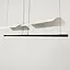 Підвісний світильник-репліка з подвійним корпусом 118х20х30 см | Арт. AA262/2- 1180*300 | Line F - мініатюра 2
