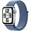 Смарт-годинник Apple Watch SE 2 GPS 44mm Silver Aluminium Case with Winter Blue Sport Loop (MREF3) - мініатюра 1