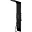 Душова панель Corsan Duo black A777MBL, Чорний матовий - мініатюра 1