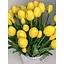 Тюльпани штучні Hvoya Real Touch латексні букет із 5 бутонів жовті - мініатюра 4